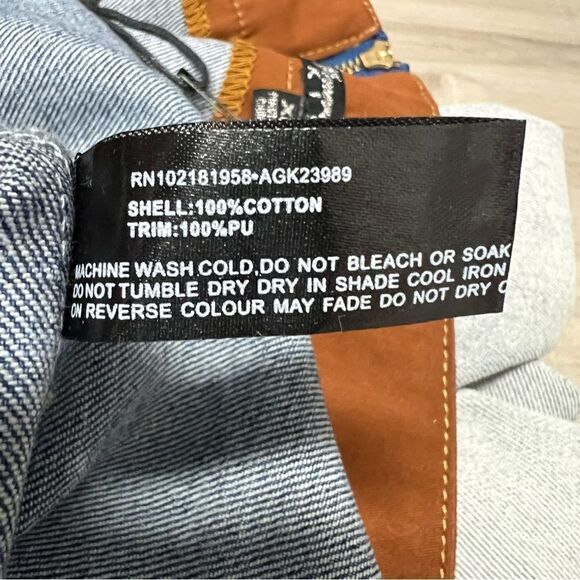 Generation Kiss x Dolls Kill stretchy flare jeans brown fringe Cowboy sz XL - Picture 11 of 13